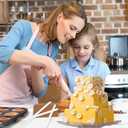 100PCS 9.5 Inch White Plastic Cake Dowel Rods for Tiered Cake Construction and Stacking Supporting Round Dowels Straws with 0.4 Inch Diameter