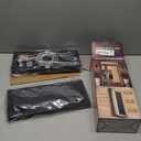 11.8 Modern Exterior Lighting Fixtures,2 Pcs Led Outdoor Wall Lights,Waterproof Exterior Sconce Light for Porch,Front Door,Patio,3000K Warm White 9W Square Outdoor House Lights Wall Mount (Black-Modern Shadow Design)