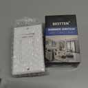 BESTTEN 2 Pack dimmer Light Switch and 2 Pack Double Light Switch, on/Off Rocker, Single Pole Combination Interrupter, Wallplate Included, White