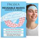 Pacifica Reusable Mask Set  Silicone Undereye & Brow Mask Set for Forehead & Under Eye, Anti-Wrinkle, Firming, Pair with Serum, Vegan & Cruelty-Free, 3 Pieces