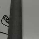 SOULION R50 Bluetooth Computer Speakers, 3.5mm PC Sound Bar for Desktop Monitor, Wired USB Powered & Colorful LED Lights with Switch Button, Surround Sound Soundbar PC Spearkers for Computer (Dark Grey)