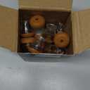 Small Chair Leg Floor Protectors Chair Leg Protectors for Hardwood Floors Felt Silicone Caps Strengthen Bottom Protection Anti-Scratch Reduce Noise 32 Pack Clear Round Small Fit 1/2" to 3/4" (14-19mm)