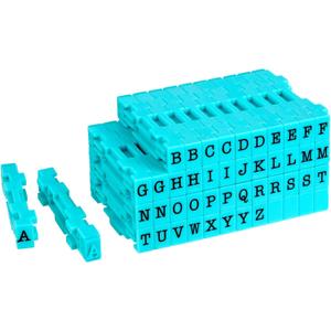 Recollections Michaels Clickable Uppercase Stamp Set - Connectable Stamps for Stationery, Scrapbooking, School Projects, Arts & Crafts - 1-Pack