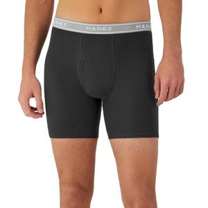 Hanes Men's Boxer Briefs, Cool Dri Moisture-Wicking Underwear, Cotton No-Ride-up for Men, Multi-Packs  2 Pcs