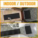Ottomanson 3x17 Commercial Floor Mat Heavy Duty High Traffic Utility Carpet