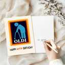 7 x Funny 40th Birthday Card for Men Women, Happy 40 Year Old Birthday Card for Mom Dad Husband Wife Brother Sister, Unique 40th Birthday Gift Idea for Him Her, 40th Birthday Decorations (ACH-019)