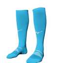 Mizuno Performance OTC Socks | Padded Athletic Socks | Light Blue | Unisex Large