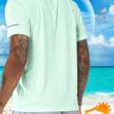 1 or 3 Pack Men's Rash Guard UPF 50+ Sun Protection Short Sleeve T-Shirts Lightweight Quick Dry SPF UV Swim Tees (L)