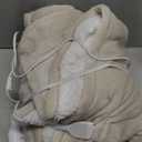 Bedsure Heated Blanket Throw Blanket - Fast Heating Electric Blanket, Soft Flannel Heated Throw with 4 Time Settings, 6 Heating Settings, Warm Gifts for Grandma (50x60 inches, Cream)