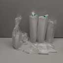 TOFLEN 5 oz Heart Shaped Dessert Cups with Lids and Spoons 300 Pcs | Serves 100 | Mini Plastic Dessert Shooter Cups for Parfait, Cheesecake, Mousse, Appetizers, Jello Shot and Puddings