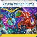 Ravensburger Space Dinosaurs 200 Piece Jigsaw Puzzle for Kids | Unique Space-Dino Theme | Perfect Interlocking Fit | Stimulates Curiosity & Problem-Solving Skills | Ideal for Ages 8-10