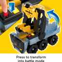 Fisher-Price Imaginext DC Super Friends Batman Toy Transforming Bat-Tank with Lights Sounds & Figure for Pretend Play Kids Ages 3+ Years, 7.374 Inches