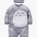 Newborn Infant Boy Girl Cute Cartoon Baby Cosplay Romper Toddlers Costume Bodysuit Clothes 80/48