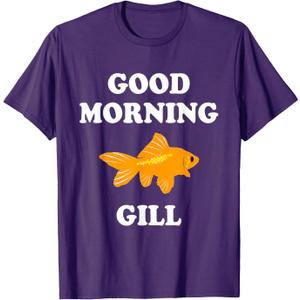 comedy is good what about and bob hot topic 4 T-Shirt (Purple, M)