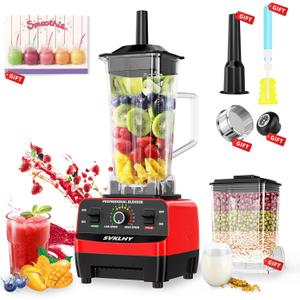 Smoothie Blender: [1600W German Motor][8-Tip Upgraded Blades][15 Speed Control] Professional Blenders for Kitchen Smoothies Juice, Smoothie Maker with 2 BPA-Free Cups Blender Receipe