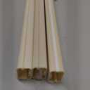 39in Cord Covers for Wires on Wall, YCLYC Wall Cord Cover, Large TV Cable Hider Wall Kit, Beige TV Cord Hider for Wall Mounted TV, Electrical Cable Raceway Cord Organizer, 3 X L13in W1.2 H0.7