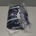 DII Handmade Chindi Tabletop, Reversible and Machine Washable, Table Runner, 14x72, Nautical Blue