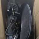 COMHOMA Big and Tall Ergonomic Mesh Office Chair, High Back Home Desk Chair Computer Gaming Chair with Headrest, Flip-Up Arms, 90-125° Tilt Lock and Wide Cushion, Task Chair for Man Woman- Black