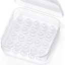 Hearing Aid Domes, Single Layer Umbrella-Shaped Ear Tips for ITC,CIC and RIC Hearing Amplifier Earplugs Replacement Accessories (Medium 20pcs Pack)