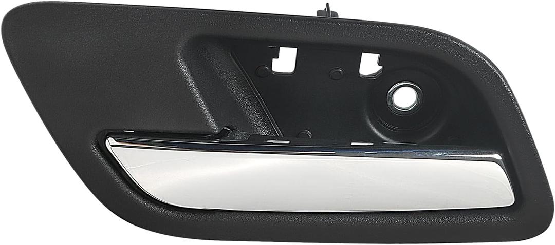 APPERFiT Interior Door Handle for Rear Driver Side 22855643 Compatible with 2007-2014 Chevy Chevrolet Silverado 1500 2500 3500 Avalanche Suburban Tahoe, GMC Sierra Yukon Truck Door Parts