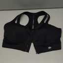 Yvette Sports Bras for Women High Impact Support, Front Zipper Running Bra Plus Size, No Bounce with Racerback & Sewn in Pads, Size: XX-Large Plus