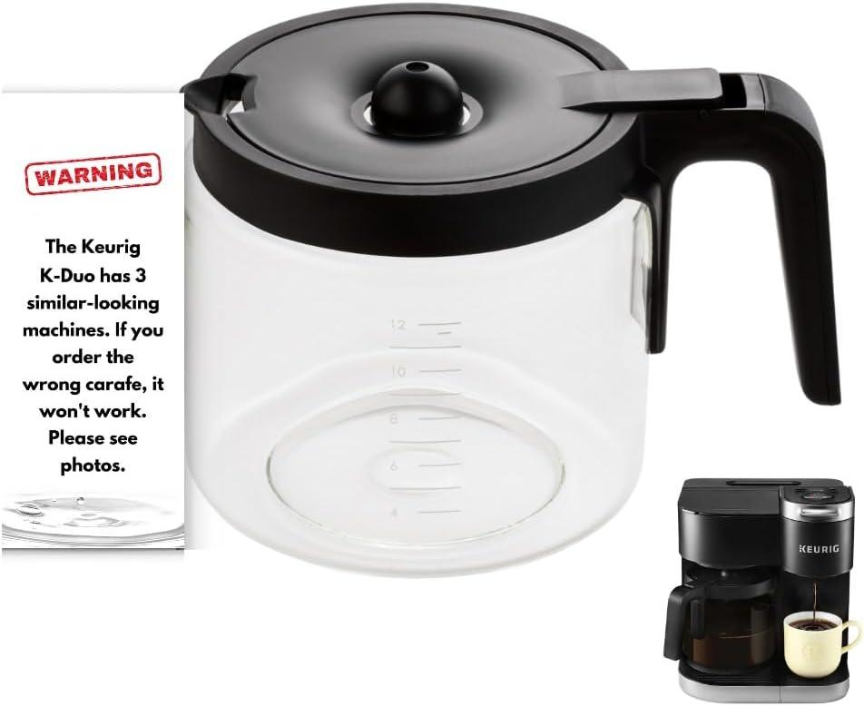 Replacement 12-Cup Coffee Pot Carafe for Keurig K-Duo (K-Duo)