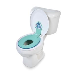 Bright Starts Disney Baby Stitch Flip & Sit Potty Training Seat, Attaches to Toilet Securely, Space Saving Design Fits Most Toilets, Easy to Clean