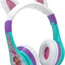 eKids Gabbys Dollhouse Wireless Headphones for Kids, Bluetooth Headphones with Microphone Includes Aux Cord, Kids Earphones for School, Home, or Travel, Ideal for Gabby Halloween Costume