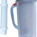 in-line Swimming Pool Leaf Canister Automatic Vacuum Suction Swimming Pool Cleaners with Mesh Basket Compatible with Hayward, Zodiac Baracuda, Pentair