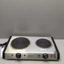 Cuisinart CB-60P1 Countertop Double Burner, Stainless Steel/Black