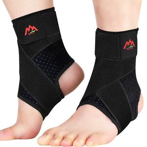 2 Packs Adjustable Ankle Brace for Sprained Ankle- Stabilizes Joints, Prevents Sprains, Breathable Neoprene Ankle Support Brace with Strong Stability Great for Basketball, Running & Daily Wear