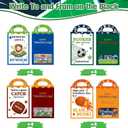 2 x iRugosa hapfyer 24 Pack Reusable Sticker Book Valentines Day Gifts for Kids, Mini Valentines Stickers Goodie Bag Stuffers, Activities Sticker Books Travel Toys Toddler Classroom Gifts