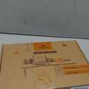 TESLYAR Wood Phone Docking Station for Men - Desk or Nightstand Organizer - Birthday Gifts for Husband, Dad - Anniversary Idea from Wife - Key Holder, Stand Wallet, Watch & Essentials (Bourbon Brown)