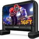 VIVOHOME 16 FT Inflatable Projector Screen for Outside, Blow Up Movie Screen Outdoor Use, Mega Large TV Screen with Carry Bag for Backyard, Tube Leg Support