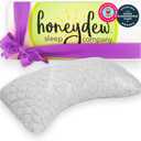 Honeydew Essence Side Pillow- The Ultimate Luxury Neck Pillow- Fully Adjustable Support for Neck Pain Relief- Made in USA- Enhanced, Hypoallergenic Patented Cooling Pillow Fill - Queen (Pack of 1)