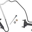 CC649049 Clutch Master and Slave Cylinder Assembly Replacement for 2003 2004 Jeep Wrangler