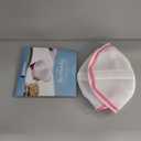 Whitmor Mesh Bra Wash Bag White