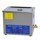 10L Stainless Steel Ultrasonic Cleaner Bath JPS-40A with Digital Timer and Basket for Hardware Parts