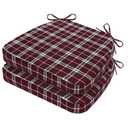 AAAAAcessories Chair Cushions for Dining Chairs, 17 x 16 x 2 in, Set of 8