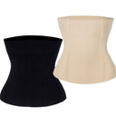 Women's Waist Trainer Shapewear Tummy Control Waist Cincher Slim Body Shaper Postpartum Belly Band Wrap Black Beige L