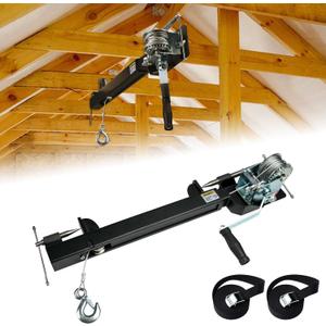 Attic Utility Lift System with 500LBS Manual Winch