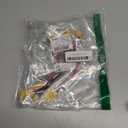 ELFCULB XT60 to XT90 Adapter Cable, 12AWG 0.5FT XT60 Male and Female to XT90 Connector Cable for RC Lipo Battery FPV Racing Drone Portable Power Station(2 Pairs)