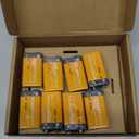 Amazon Basics 8-Pack 9V Alkaline Batteries, 5-Year Shelf Life - for Smoke/CO Detector, Electronics & Audio