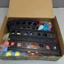 Train Set for Toddlers w/Steam, Music & Lights - Electric Train Toys for Kids w/Tracks Accessories, Including 3 Dinosaur Car and 3 Trailer; Gifts for 1-3 4 5 6+ Years Old Boys Girls