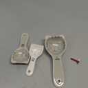 Cat Shaped Ceramic Measuring Spoons - Gift for Any Cat Lover - Cat Ceramic Measuring Spoons Baking Tool - Creative Functional Kitchen Decor - Comes in White and Gray - Set of 4