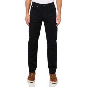 BOSS Men's H-re.Maine Tapered Leg Stretch Cotton Jeans, Black