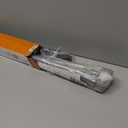 Retractable Baby Gate for Stairs – 33” Height, Expands up to 55” Width – Safety Gate for Infants, Toddlers, Dogs & Pets – Easy Install, Secure Closure, Gray Mesh Design for Indoor & Outdoor Use