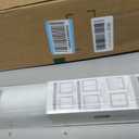 Blackout Roller Shades for Windows, Cordless Free-Stop Blinds with Thermal Insulated,UV Protection Fabric. Pull Down Room Darkening Door Blinds for Home, Office Easy to Install(23" W x 72" H,White)