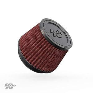 K&N High-Flow Original Lifetime Universal Clamp-On Air Filter: High Performance, Premium, Washable: Flange Diameter: 3.5 In, Filter Height: 3 In, Flange Length: 0.625 In, Shape: Round Tapered, RU-4410