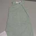 BubblePanda Rayon Made from Bamboo Sleep Sack 0-6 Months 1.0 Tog Soft Toddler Sleeping Sack 3-6 Months for Infant Newborn Babies 2-Way Zipper Baby Wearable Blanket 0-3 Months (Sage) S(0-6M)